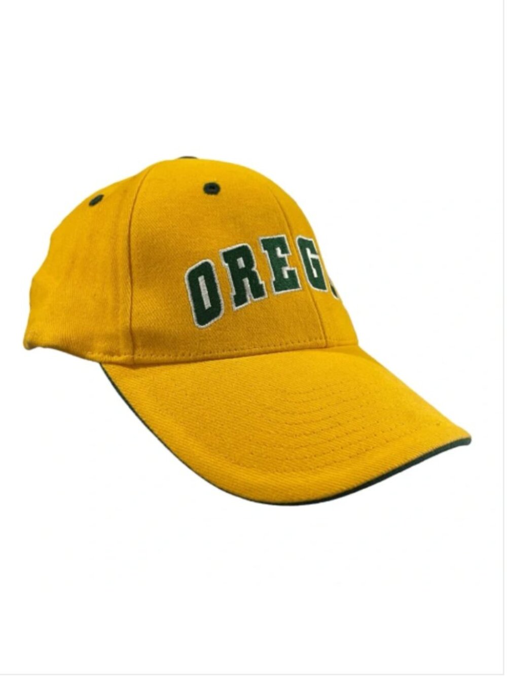 University of Oregon Ducks Hat Yellow Green NCAA College Stitched Strapback Cap